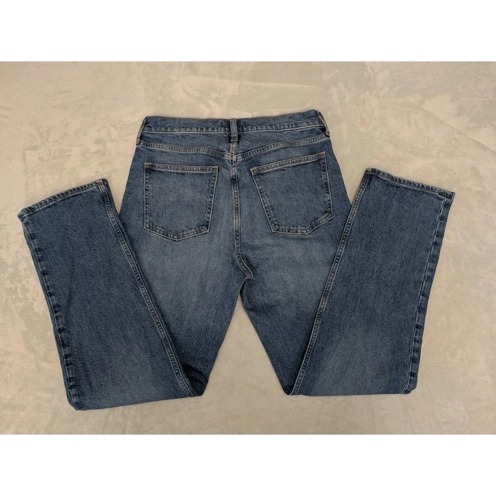 Gap Women's Blue Jeans 10/30 R Denim 90's Straight Vintage Inspired